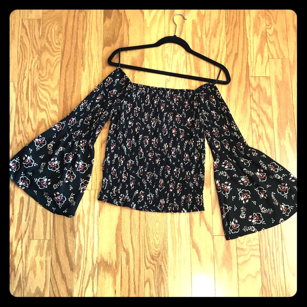 Smocked Peasant Blouse